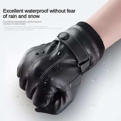 Winter Leather Gloves