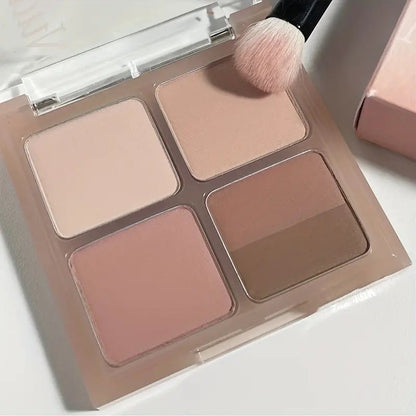 5 Farben Lidschattenpalette mit geringer Sättigung