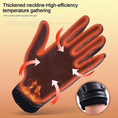 Winter Leather Gloves