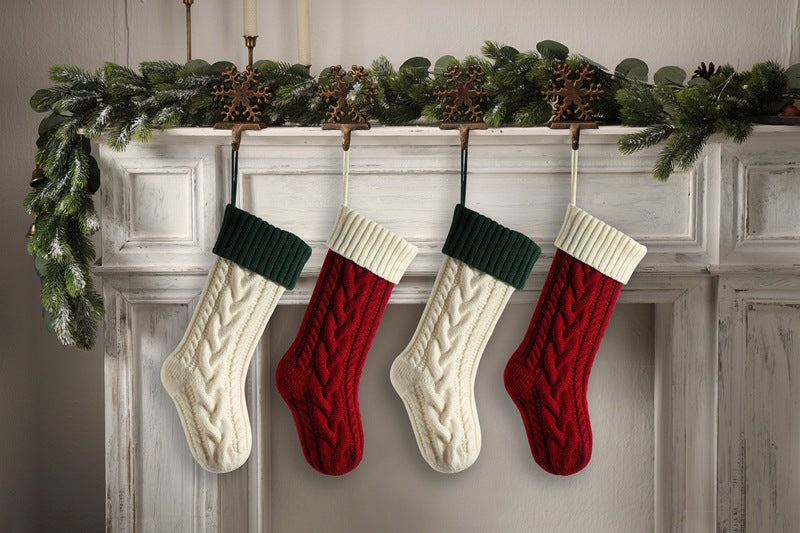 Christmas Stocking Knitting Socks （18inch/46cm）