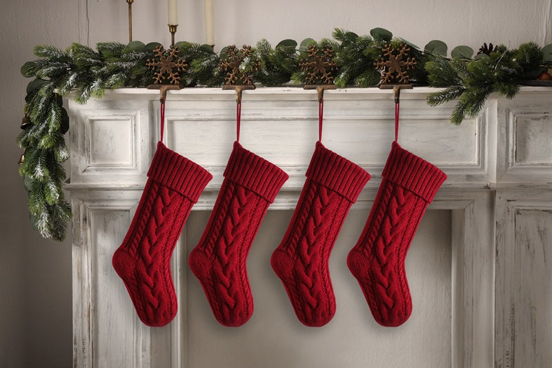 Christmas Stocking Knitting Socks （18inch/46cm）