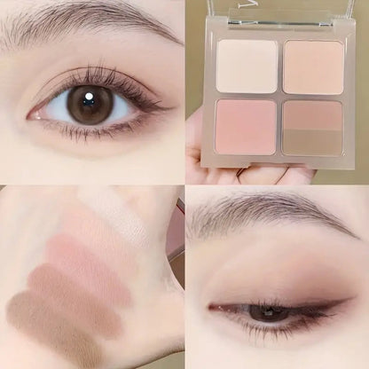 5 Farben Lidschattenpalette mit geringer Sättigung