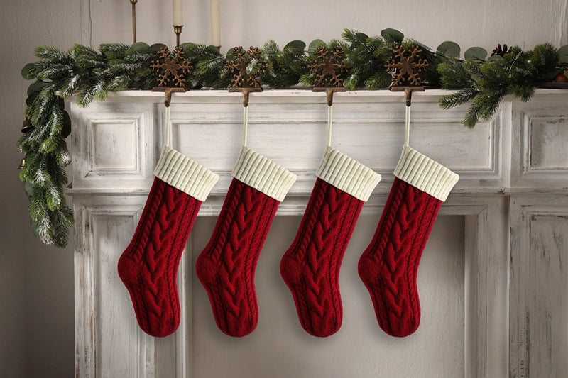 Christmas Stocking Knitting Socks （18inch/46cm）