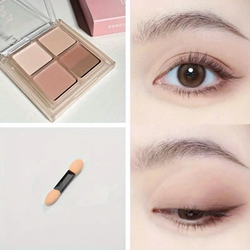 5 Farben Lidschattenpalette mit geringer Sättigung