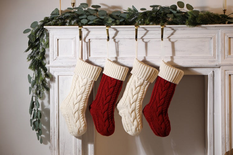 Christmas Stocking Knitting Socks （18inch/46cm）