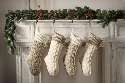 Christmas Stocking Knitting Socks （18inch/46cm）