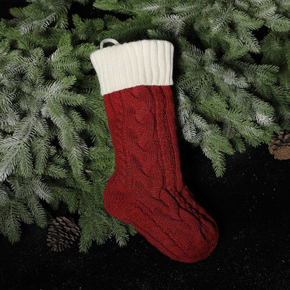 Christmas Stocking Knitting Socks （18inch/46cm）