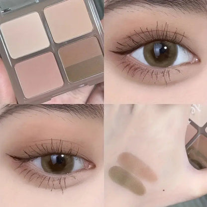 5 Farben Lidschattenpalette mit geringer Sättigung