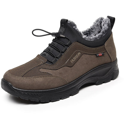 USA Outdoor Lightweight Men Warm Hiking Shoes