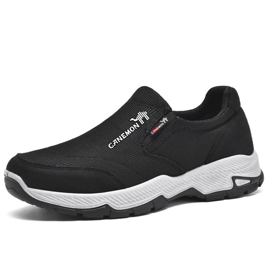 Men's Comfortable Waterproof Orthopedic Walking Shoes - Arch Support and Cushioning Shock Absorption Technology